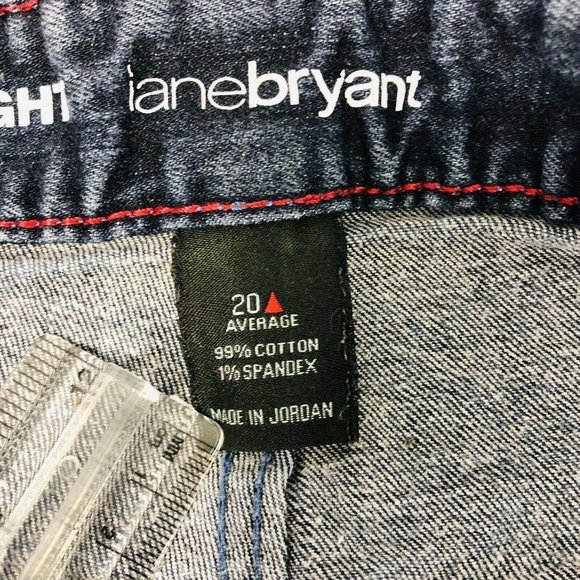 Lane Bryant Womens Jeans Size 20 Average Straight - Picture 3 of 7